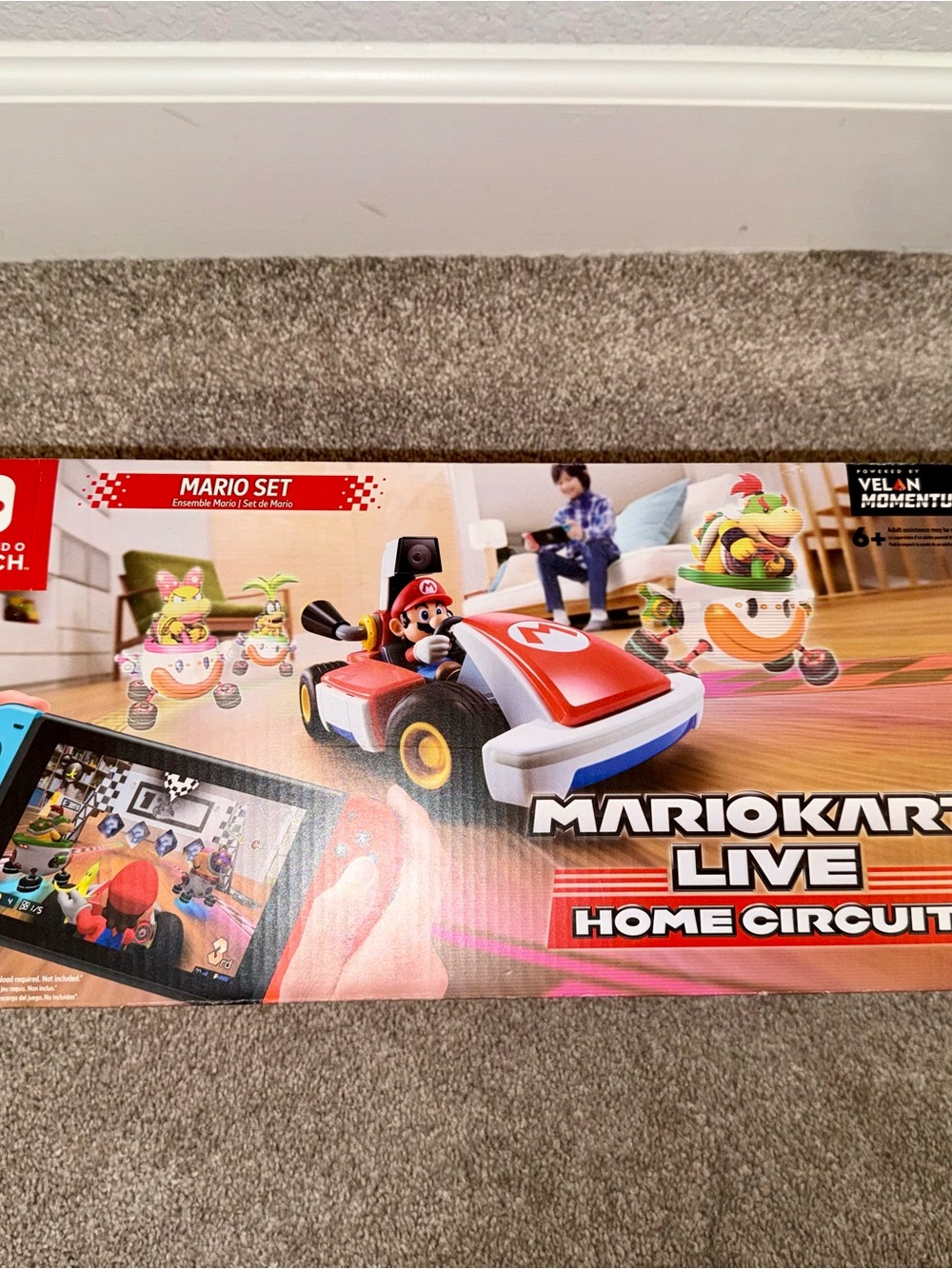 Nintendo Mario Kart Live Home Circuit — Red and White Mario Kart